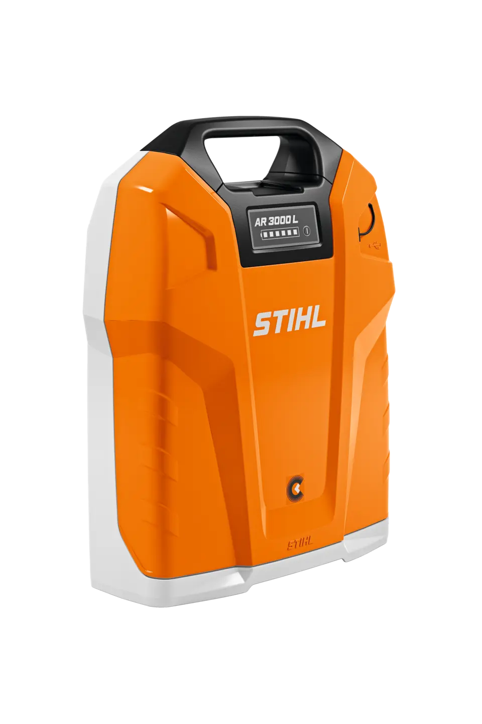 AR 3000 L, Ruggedragen Accu