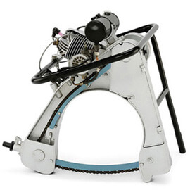 Schaalmodel Historische Kettingzaag, Type BBÜ